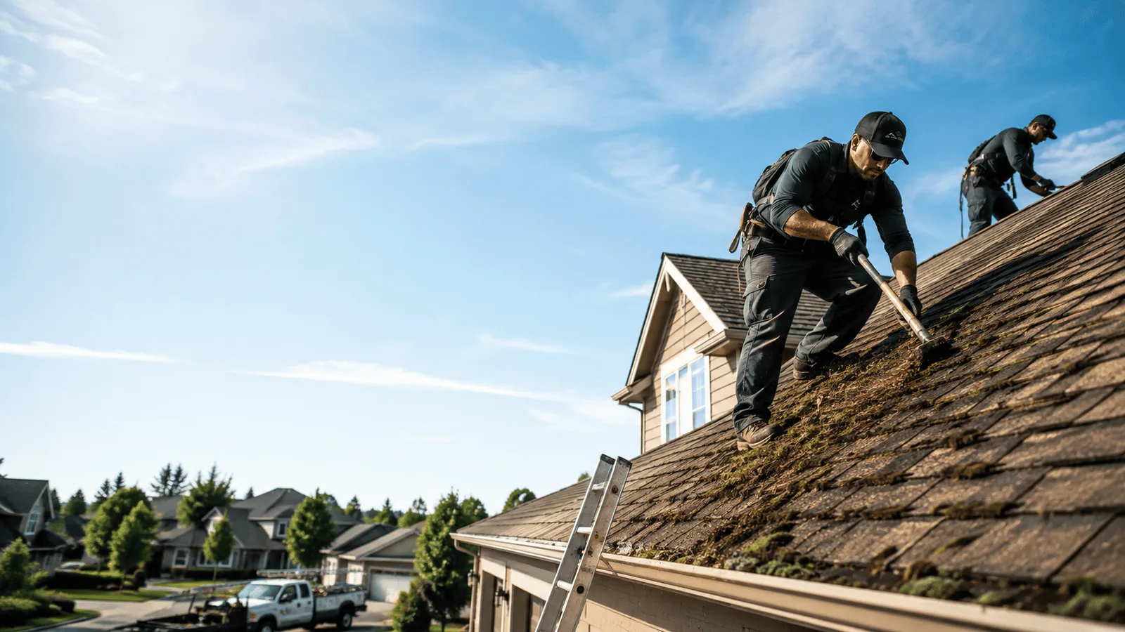 Roof Moss Removal in Durand, WI near me